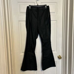 AKIRA Black Faux Leather Pants